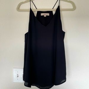 NWOT Loft Scalloped Racerback Spaghetti Strap Camisole